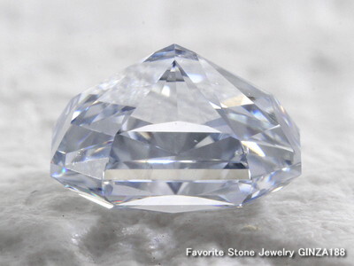 ファンシー ライトブルー ダイヤモンド 0.316 ct ルース | Japan 