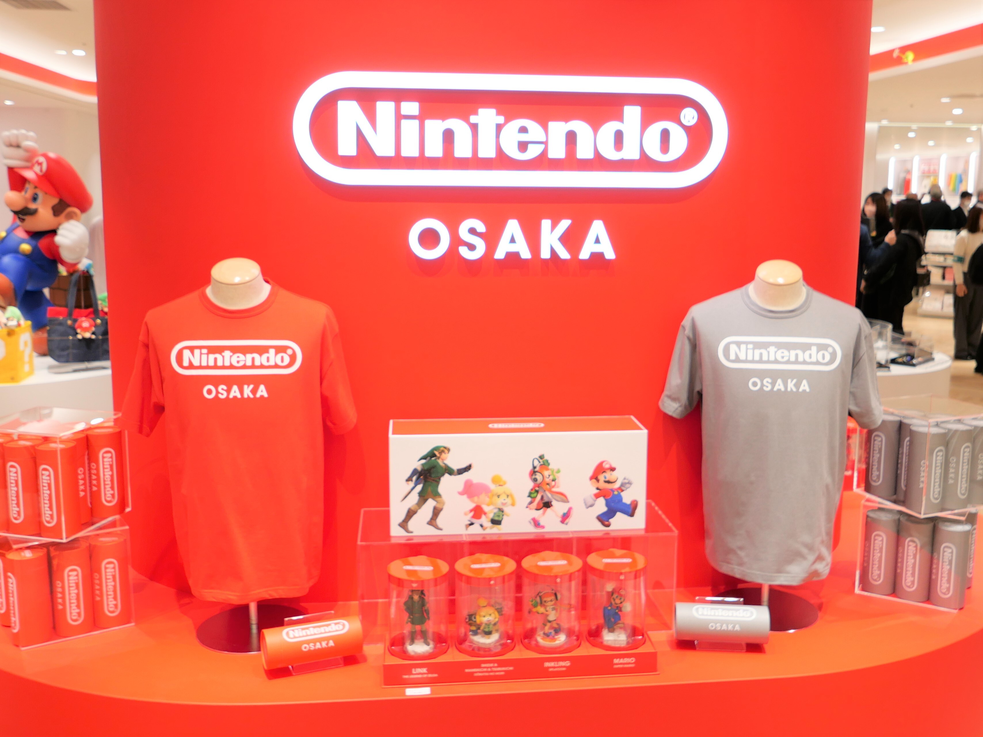 Have too much fun at the Nintendo OSAKA store!